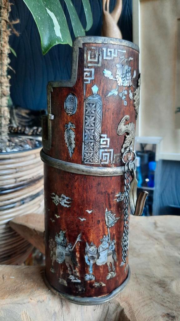 Antieke Chinese opiumpijp (zonder pijp), Antiek en Kunst, Kunst | Niet-Westerse kunst, Ophalen of Verzenden