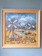 Schilderij Weerribben door Lina van den Berg, Ophalen of Verzenden