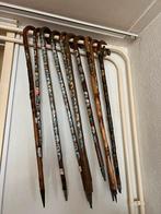 Wandelstokken, Ophalen