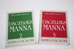 Ds. G. van Reenen e.a. - Dagelijks manna 2 en 3 (1987/1993), Boeken, Gelezen, Christendom | Protestants, Ophalen of Verzenden