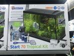 superfish start 70 tropical kit zwart, Dieren en Toebehoren, Vissen | Aquaria en Toebehoren, Nieuw, Ophalen, Leeg aquarium