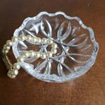 Kristallen schaaltje - ringenschaaltje / theetipje, Antiek en Kunst, Ophalen of Verzenden