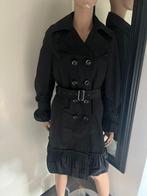 CREENSTONE  mooie trenchcoat  MAAT 36  NIEUW, Zwart, Creenstone, Nieuw, Ophalen of Verzenden