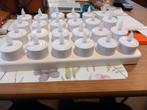 24 Oplaadbare LED Theelichtjes + Adapter, Ophalen