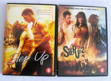 Step Up 1 & 2 (originele dvd's) dansfilm  beschikbaar voor biedingen