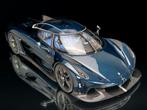 Koenigsegg Jesko 7273 Blue Carbon 1:18 FrontiArt Pre-Order, Hobby en Vrije tijd, Modelauto's | 1:18, Ophalen of Verzenden, Nieuw