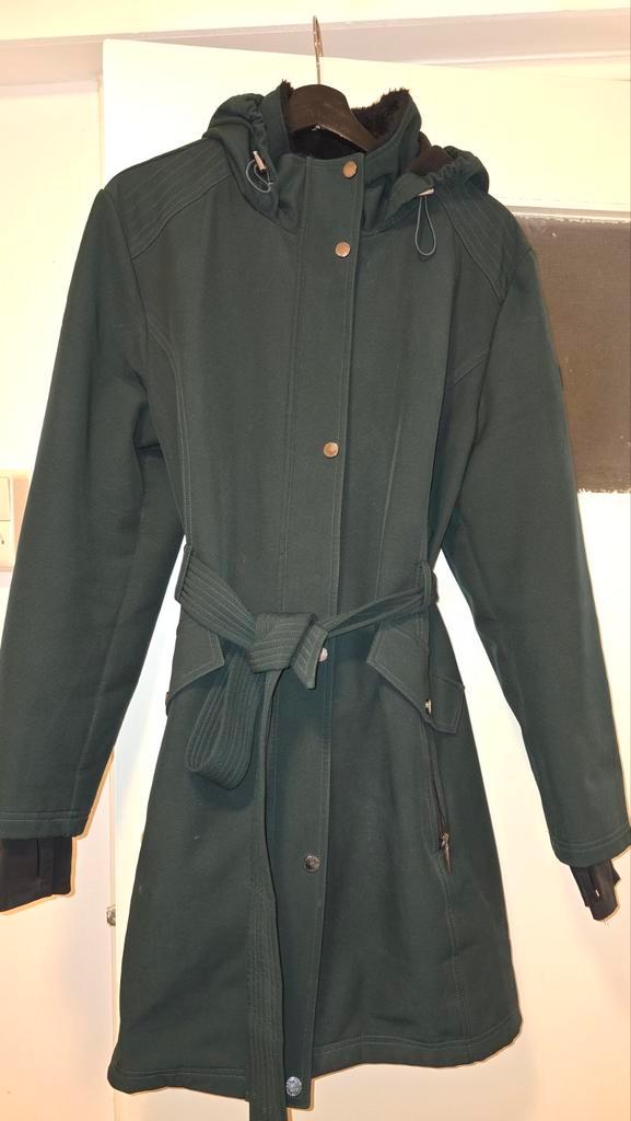 Winterjas dames French Connection XL, Kleding | Dames, Jassen | Winter, Zo goed als nieuw, Maat 46/48 (XL) of groter, Groen, Ophalen of Verzenden