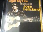 José Feliciano, Light my Fire, The Best of cd, Cd's en Dvd's, Cd's | Pop, Ophalen of Verzenden, Zo goed als nieuw