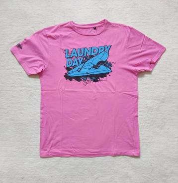 Laundry Day t-shirt roze maat XL beschikbaar voor biedingen