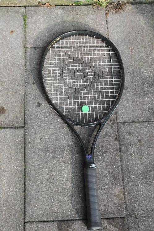 Dunlop Oversize tennisracket, Sport en Fitness, Tennis, Zo goed als nieuw, Racket, Dunlop, Ophalen of Verzenden