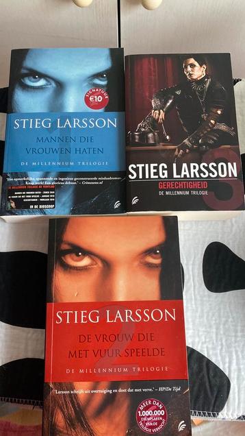 Stieg Larsson, Millennium triologie beschikbaar voor biedingen