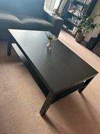Ikea Lack Salontafel Zwartbruin, Huis en Inrichting, Ophalen, Overige materialen, Gebruikt, 100 tot 150 cm