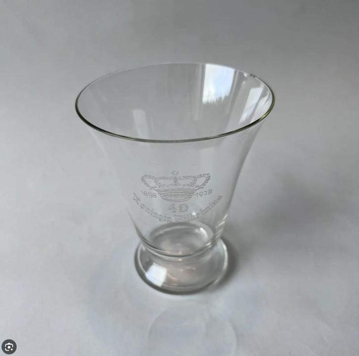 Wilhelminaglas, Verzamelen, Glas en Borrelglaasjes, Nieuw, Overige typen, Ophalen of Verzenden