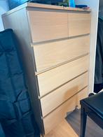 Ikea malm ladekast eikenfineer, Huis en Inrichting, 50 tot 100 cm, Minder dan 100 cm, 25 tot 50 cm, Gebruikt