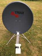 Triax schotelantenne met dubbele kop, Ophalen, Zo goed als nieuw, (Schotel)antenne-accessoires, Overige merken