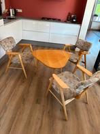Vintage Pastoe FT14 Cees Braakman fauteuil tafel set lounge, Ophalen, Gebruikt, Drie, .