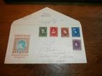 fdc nederland  e 24, Postzegels en Munten, Verzenden, Beschreven, Nederland