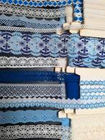 Zeer mooi pakket ,11 haspels Broderie katoen kant, Ophalen of Verzenden, Nieuw, Versiering of Embellishment