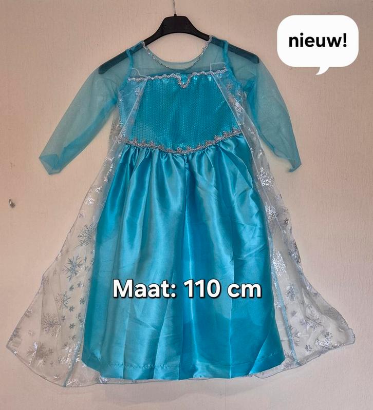 Nieuw Elsa Frozen Prinsessenjurkje voor ong 4 jaar, Kinderen en Baby's, Carnavalskleding en Verkleedspullen, Nieuw, Meisje, 104 of kleiner