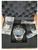 Steinhart ocean one black horloge, Sieraden, Tassen en Uiterlijk, Horloges | Heren, Overige merken, Staal, Gebruikt, Staal