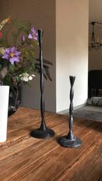 2 zwart kandelaars Didi Get&Give collectie, 50 tot 75 cm, Zwart, Ophalen of Verzenden, Zo goed als nieuw