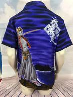 Fuhua Manga figuur jaren 90 blouse overhemd maat M (2C1), Kleding | Heren, Tweedehands verkoop, Tweedehands verkoop, Ophalen of Verzenden