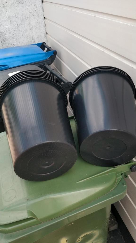 Kweekpot, Emmers voor tuin bloememmer, plantenbak 3 lt, Tuin en Terras, Bloempotten, Nieuw, Kunststof, Binnen, Balkon, Tuin, Minder dan 40 cm