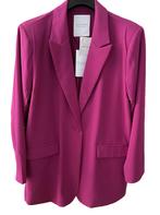 Nieuw SisterS Point Vagna loose fit long blazer L Fuchsia, Verzenden, Maat 42/44 (L), Sisters Point, Nieuw