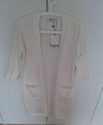 Saint Tropez vest off white crème s / 36  3/4 mouw NIEUW beschikbaar voor biedingen