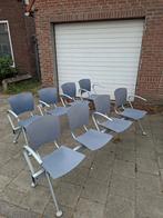 Wachtkamerstoelen, Huis en Inrichting, Stoelen, Ophalen of Verzenden, Zo goed als nieuw, Vier, Metaal