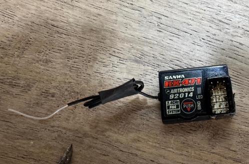 Sanwa ontvanger RX-471, Hobby en Vrije tijd, Modelbouw | Radiografisch | Auto's, Gebruikt, Onderdeel, Elektro, Overige schalen