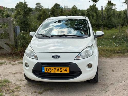 Ford Ka 1.2 69pk 2011 Wit, Auto's, Ford, Particulier, Ka, ABS, Airbags, Airconditioning, Bluetooth, Mistlampen, Radio, Sportstoelen