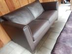 Leren Bank, in zeer goede staat, Huis en Inrichting, Banken | Bankstellen, Ophalen, Overige maten, 150 tot 200 cm, Zo goed als nieuw