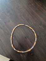 Boccia titanium Elegante Gouden en Zilveren Halsketting, Ophalen of Verzenden, Gebruikt, Goud, Overige materialen