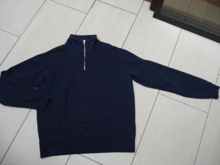 Blauwe heren wintertrui Maat M Zara trui, Kleding | Heren, Truien en Vesten, Zo goed als nieuw, Maat 48/50 (M), Blauw, Ophalen of Verzenden