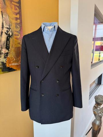 SUITSUPPLY navy donkerblauwe colbert blazer mt 50 BCBC beschikbaar voor biedingen