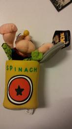 Popeye Spinach spinazie logo knuffeltje strip tekenfilm, Ophalen of Verzenden, Overige figuren, Zo goed als nieuw, Beeldje of Figuurtje