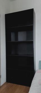 Zwarte Boekenkast, Gebruikt, Modern, 150 tot 200 cm, 25 tot 50 cm