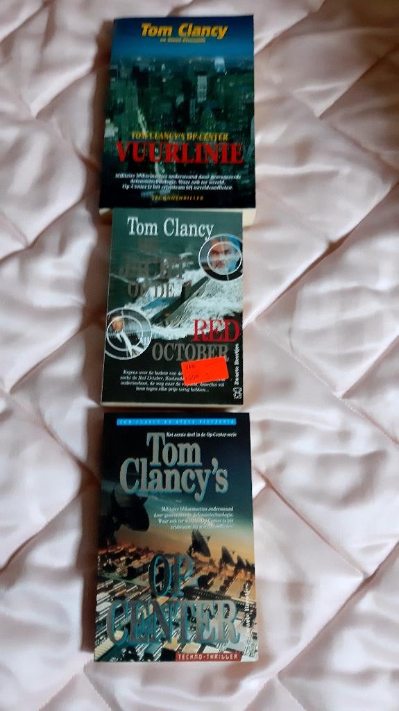 Boeken Trillers, Boeken, Thrillers, Tom Clancy, Ophalen of Verzenden, Zo goed als nieuw, Nederland