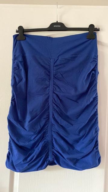 Rok rimpel rokje Kobalt blauw Maat M Merk Laura di Sarpi beschikbaar voor biedingen