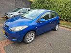 Mazda 2 1.3 55KW 5DRS 2008 Blauw - Airco - Stoelverwarming, Auto's, Voorwielaandrijving, Stof, 74 pk, 4 cilinders