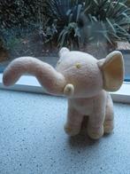 Olifant heel licht geel merk Knuffel & Ko Unitoys, Ophalen of Verzenden, Zo goed als nieuw, Olifant