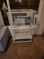 Grote kooi, Dieren en Toebehoren, Ophalen, Zo goed als nieuw, Metaal, Vogelkooi