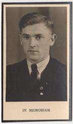 Johannes Laros 1920 Kaatsheuvel + 1944 Kaatsheuvel, 23 jr, Verzamelen, Bidprentjes en Rouwkaarten, Verzenden, Bidprentje