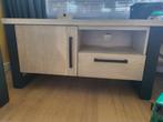 Dressoir/ tv kast Verato - Natural Grey Eikenhout, Ophalen, 100 tot 150 cm, Zo goed als nieuw, Modern