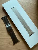 NIEUW! Apple watch 42mm Natural Link Bracelet, Apple Watch ⌚️, Zwart, IOS, Nieuw
