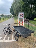 Bakfiets, Antiek, Reclame, Vintage, Oldtimer,, Fietsen en Brommers, Ophalen, Gebruikt, Goederen, Overige merken