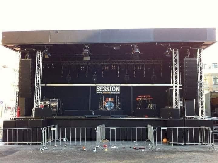 Podium Trailer/Oplegger, Auto's, Vrachtwagens, Particulier, Ophalen