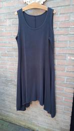Mouwloze zwarte jurk, katoen, maat 44, Boris, Kleding | Dames, Ophalen of Verzenden, Zo goed als nieuw, Maat 42/44 (L), Zwart