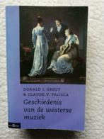 Grout,  Palisca - Geschiedenis van de Westerse Muziek, Ophalen of Verzenden, Gelezen, Algemeen